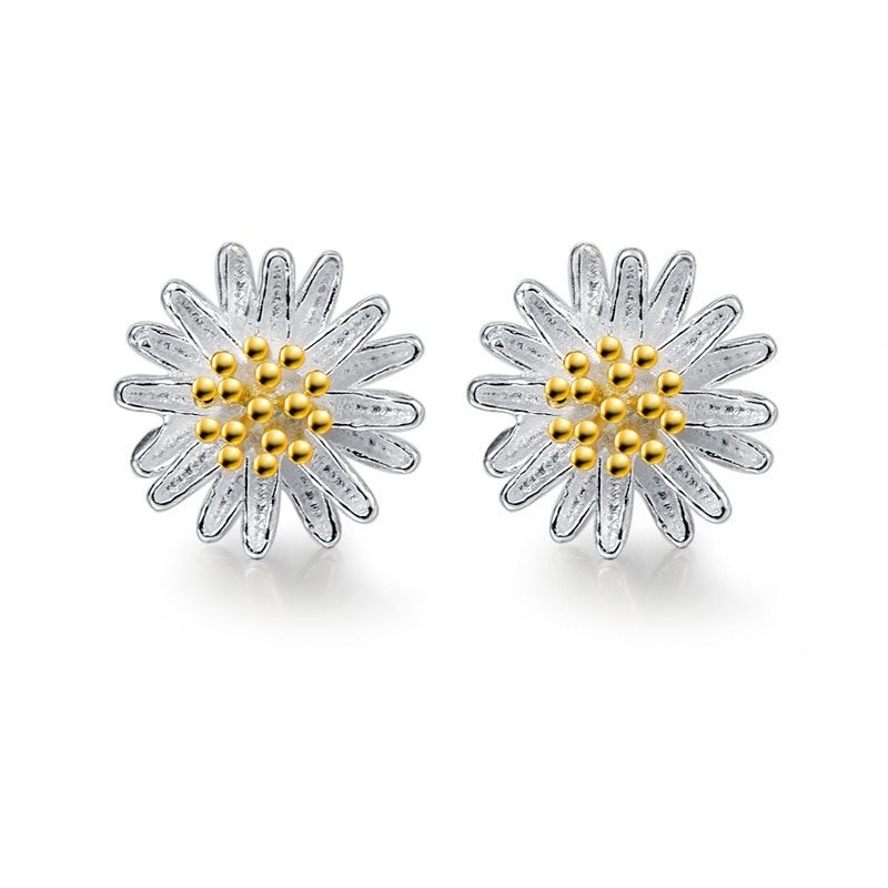 Sunflower Crystal Earrings | Sunflower Jewelry