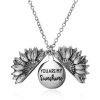 Silver 2020 new you are my sunshine necklace al variants 3