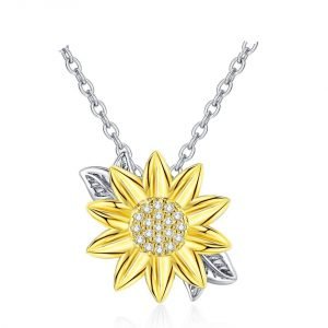 rose valley sunflower pendant necklace f main 0 3