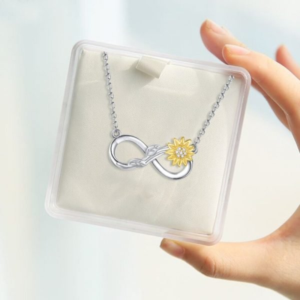 Sunflower Chain Necklace
