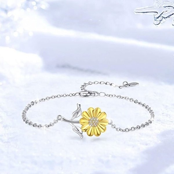 Sunflower Thread Bracelet